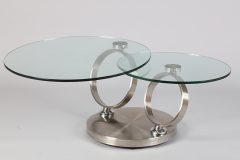 Table basse en verre