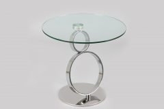 Table basse en verre