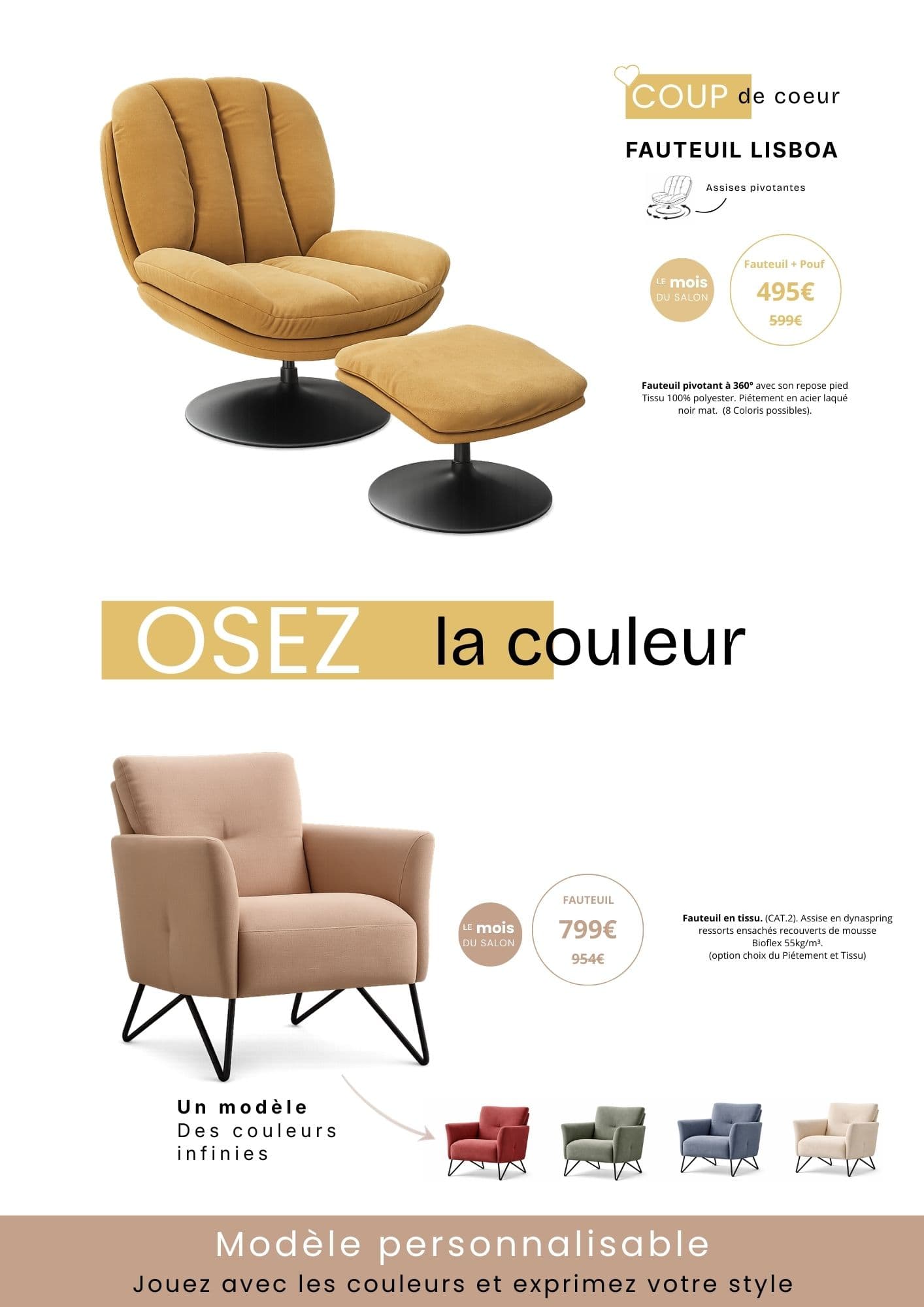 Page 3 Le mois du Salon West Meubles